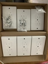 AUSTOR 6 Pack Baby Safety Electric Outlet Covers Baby Safety Self Closing Wa