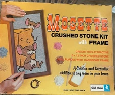 Mosette By Craft Master Crushed Marble Mosaic Kit 20452 night time snack