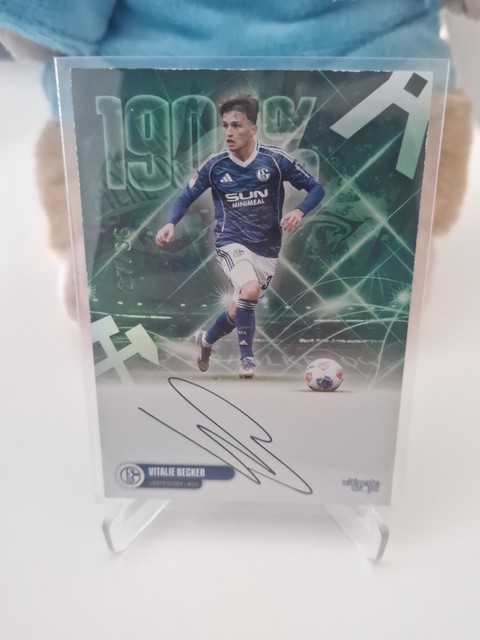 Vitalie Becker - Ultimate Dropz - FC Schalke 04 - limitiert on Card Auto 27/36