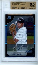 2005 Bowman Chrome Draft AFLAC Jeremy Jeffress #4 BGS 9.5