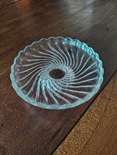 coupelle creuse / vide poche en cristal signé BACCARAT modèle BAMBOU TORS 14 cm