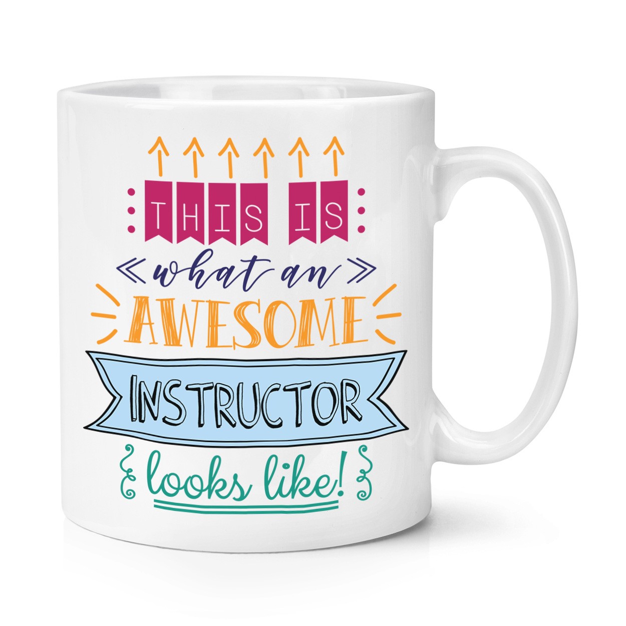 This Is What An Awesome Instructor Looks Like 10oz Mug Cup - Funny
