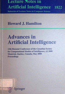 Advances in Artificial Intelligence: 13th Biennial Conference of the Canadian So