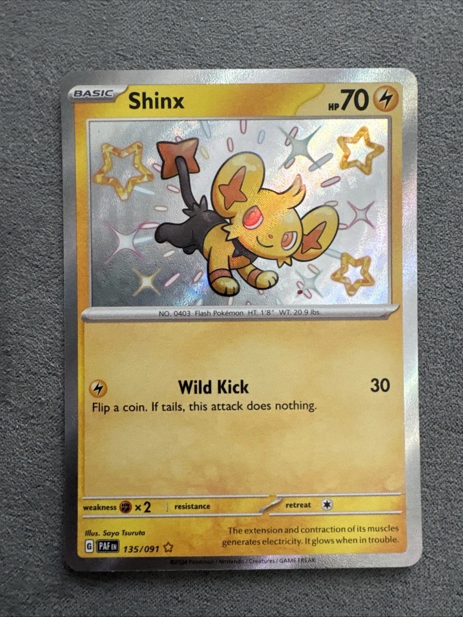 shinx pokemon card value Buy Common | Brilliant Stars Lightning Lightning Under Pressure (10+) If your opponent has 3 or fewer Prize cards remaining Shinx 049/172 - NM /