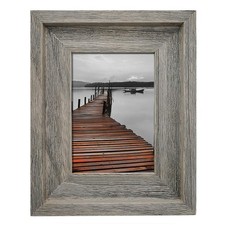 4x6 Rustic Picture Frame, Farmhouse Photo Frame for Wall and Tabletop Display...