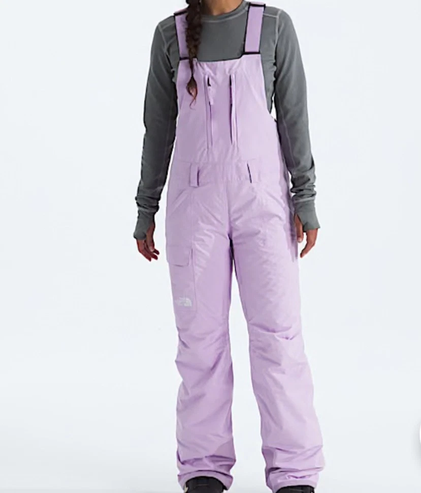 North face women bib *ski* snow *winter * pants