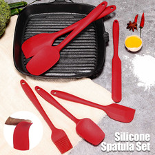 Silicone Spatula Set - Cake Scraper & Whisk | Baking Tools 230°C Heatproof