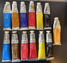 13x Winsor Newton Winton Oil Colour Paint 200mL 6.75 fl oz New Used