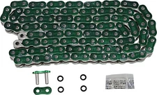 EK 525 ZVX3 Series NX-Ring Chain 120 Links Metallic Green