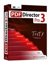 PDF Director 3 PRO - 3 PCs - incl. OCR 3.0 Module, edit, create, convert, pro...