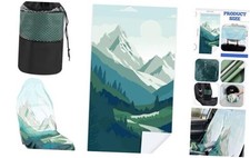 Pack Car Seat Towel Covers with Storage Bag 63 x 3Inch Athletic 2 Yosemite