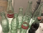 Vintage 8 Coke bottles