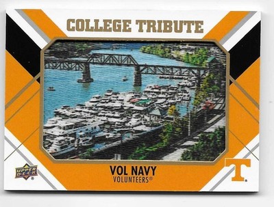 VOL NAVY 2015 UD College Tribute PATCH CM-208 Tennessee Volunteers SSP