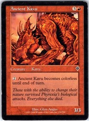 Ancient Kavu #136/350 Invasion Common MTG