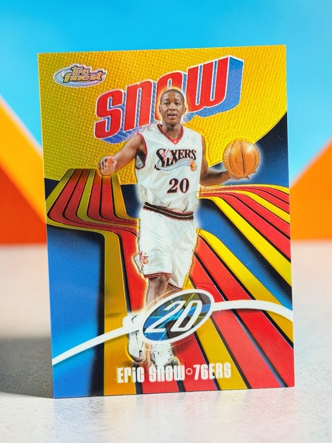 2003-04 Topps Finest - Eric Snow #41 Gold Refractor /25