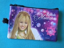 Hannah Montana Miley Cyrus Disney Channel Coin Purse/ID Zippered Wallet 3" 5"