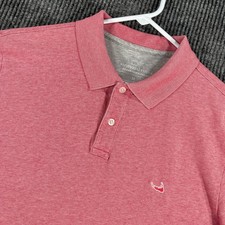 Vineyard Vines Edgartown Polo Shirt Mens Medium Pink Short Sleeve Casual Golf
