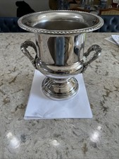 Vintage Kent Silversmiths Silver Plated Trophy Cup Champagne Chiller Ice Bucket