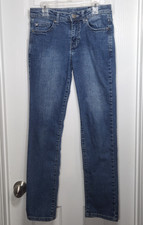 Buffalo David Bitton Jeans Boys Size 12 Blue Denim Evan Slim Straight Fit 27x29 