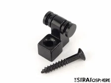 *NEW Roller String Tree Retainer & Screw for Electric Guitar Strat Tele Black