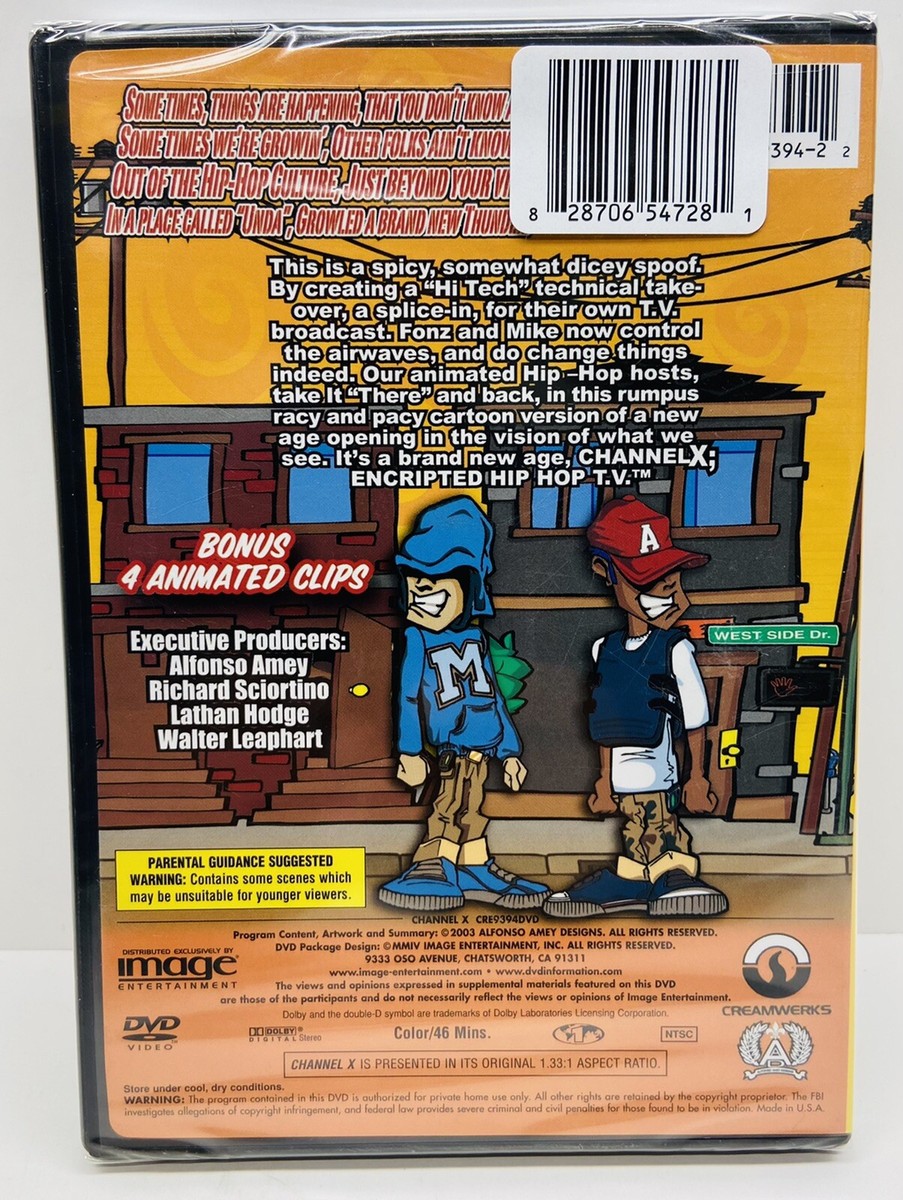 Channel X (DVD, 2004) Animated Spoof - Unda Ground Hip Hop