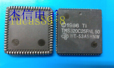 1PCS TMS320C25FNL PLCC SECOND-GENERATION DIGITAL SIGNAL PROCESSORS 68PINS 