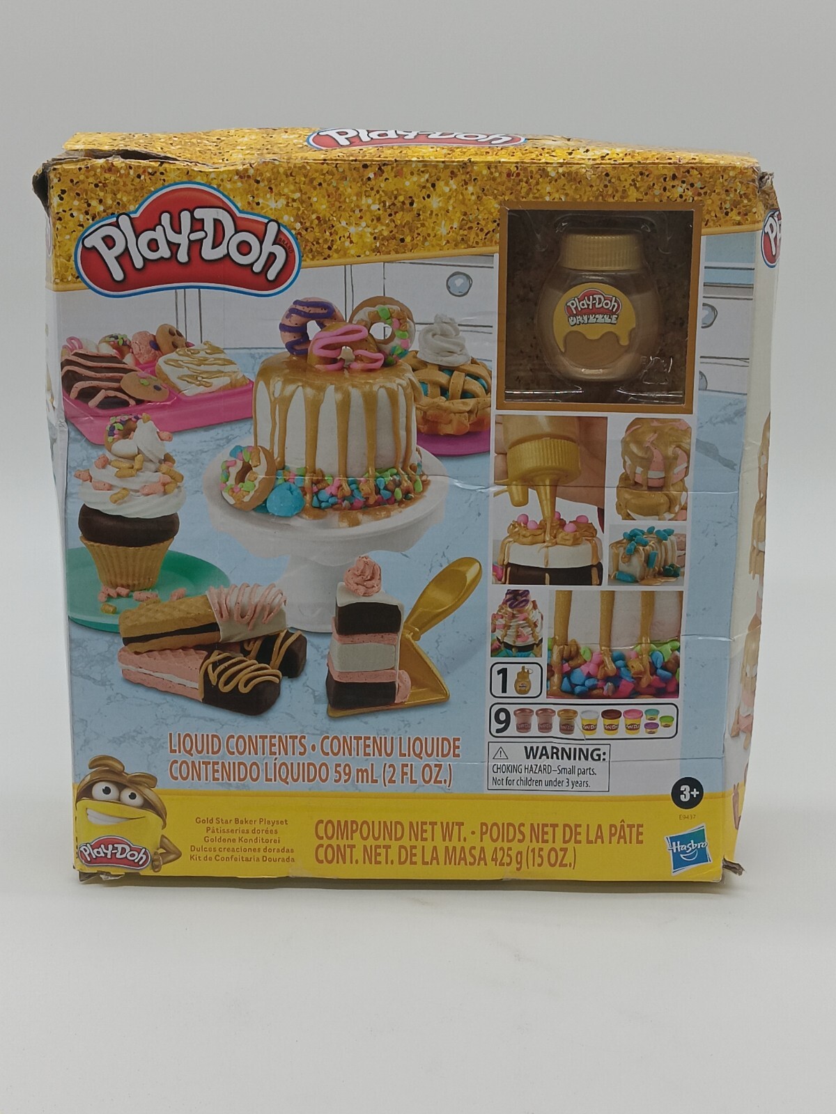 Playdoh Gold Collection Gold Star Baker Playset for sale online eBay