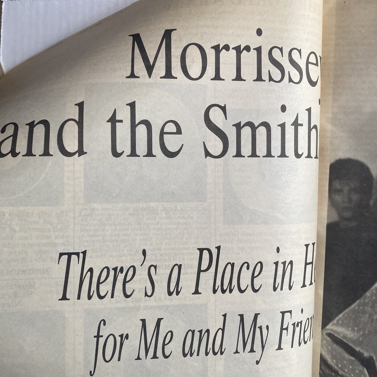 gold mine morrissey 特集 Goldmine Magazine Morrissey Cover Issue 355 March 4 1994 Vol