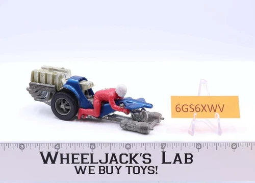 HotShots Winning Streak Motorcycle Hot Wheels 1972 Mattel Vintage--WORKS