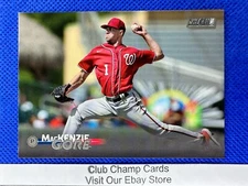 2023 #258 MacKenzie Gore Topps Stadium Club Baseball Nationals