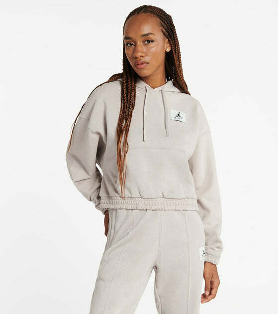 Nike Womenu0026#039;s Air Jordan Essential Fleece Hoodie Moon Particle DD6998- 286 (R) NWT | eBay