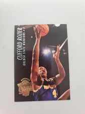 1994-95 Ultra Golden State Warriors Basketball Card #250 Clifford Rozier Rookie 