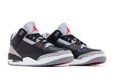 Jordan 3 Retro OG Black Cement 2024 Size 7 Y, 8 M New