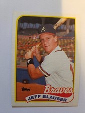 1989 TOPPS JEFF BLAUSER #83 NM