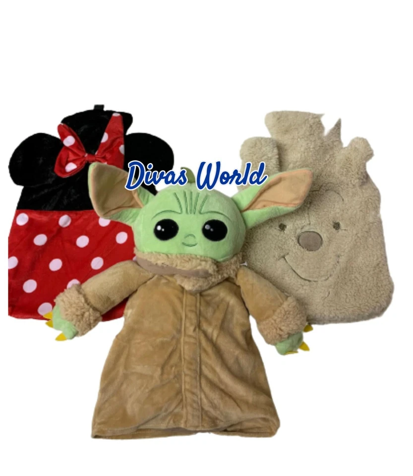 Disney Baby Yoda Hase Minnie Maus Winnie Puuh Wärmflasche Primark