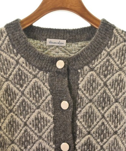 steven alan Cardigans BrownxIvory(Patterned) (Approx. L) 2200530874074 - Picture 5 of 7