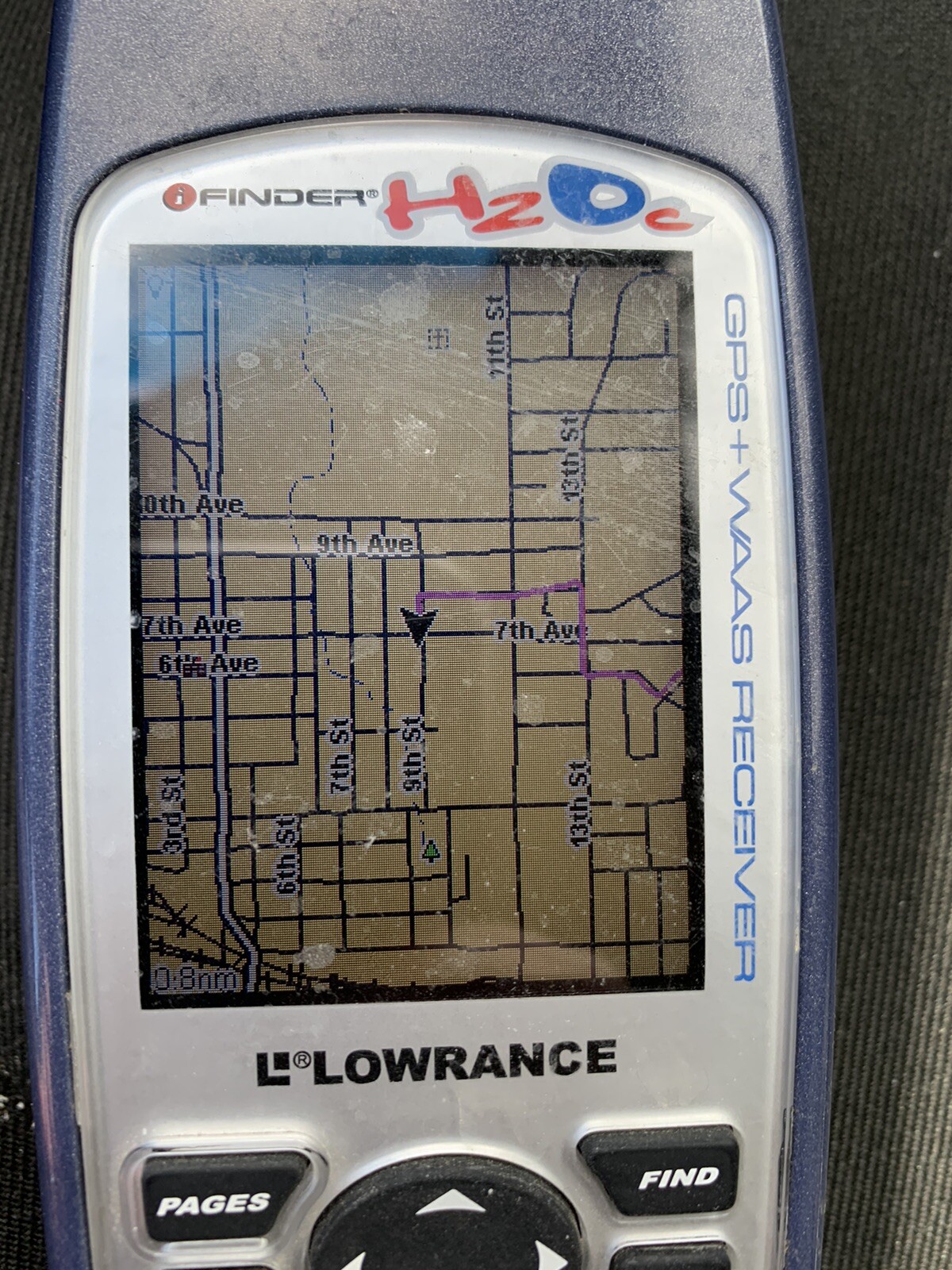 Lowrance iFINDER H2OC Handheld GPS Color W/ Minn LakeMaster Card Ice