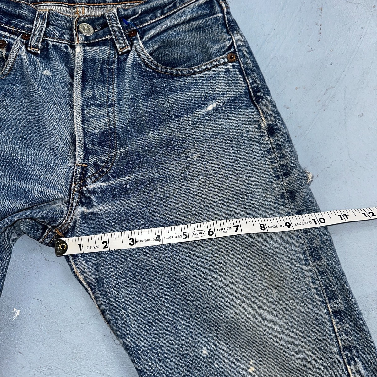 Levis 501 Big E Vintage 60s Redline Selvedge USA XX 1960s Jeans