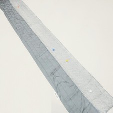 KK1032B2 Silk Kimono Fabric Vintage Shibori 87.4x12.6in 222x32cm