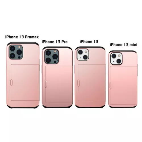 2in1Hybrid Phone Case For iPhone161514131211promaxwith Hidden Credit Card Holder - Picture 15 of 34