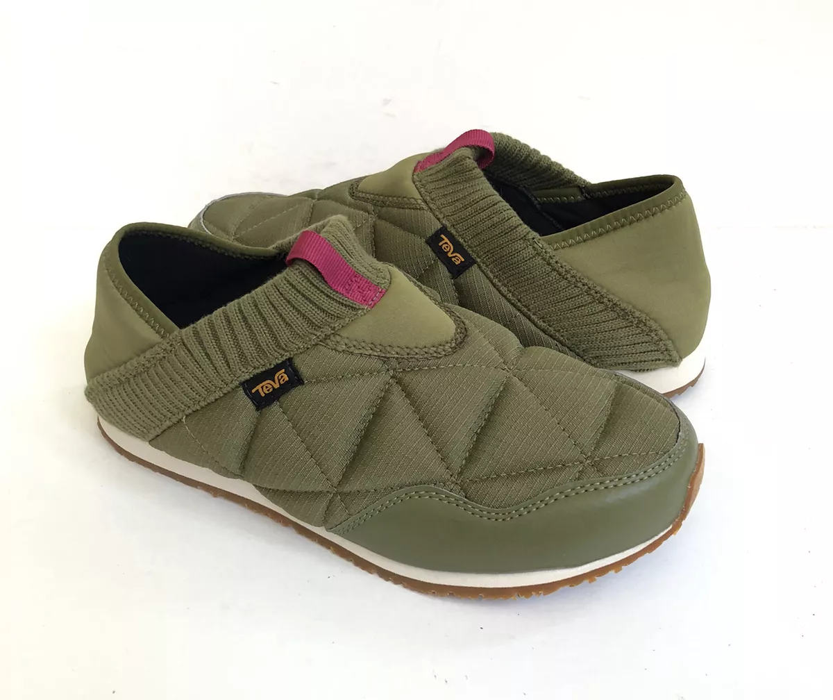 TEVA WOMEN Re EMBER MOC OLIVE WATER RESISTANT SHOES US 8 EU 39 UK 6