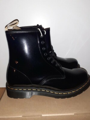 Martens 1460 Vegan Opaline Damen Schnürstiefeletten Schwarz Gr