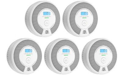 X-Sense Combination SC07 5-pack Smoke and Carbon Monoxide Alarm Brand New