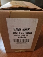 6 x Super Battletank Sega Game Gear New Sealed Majesco sealed in original box