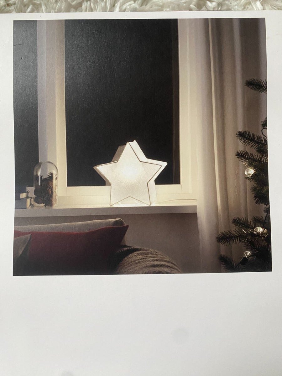 IKEA Strala WHITE STAR Table Lamp * 9
