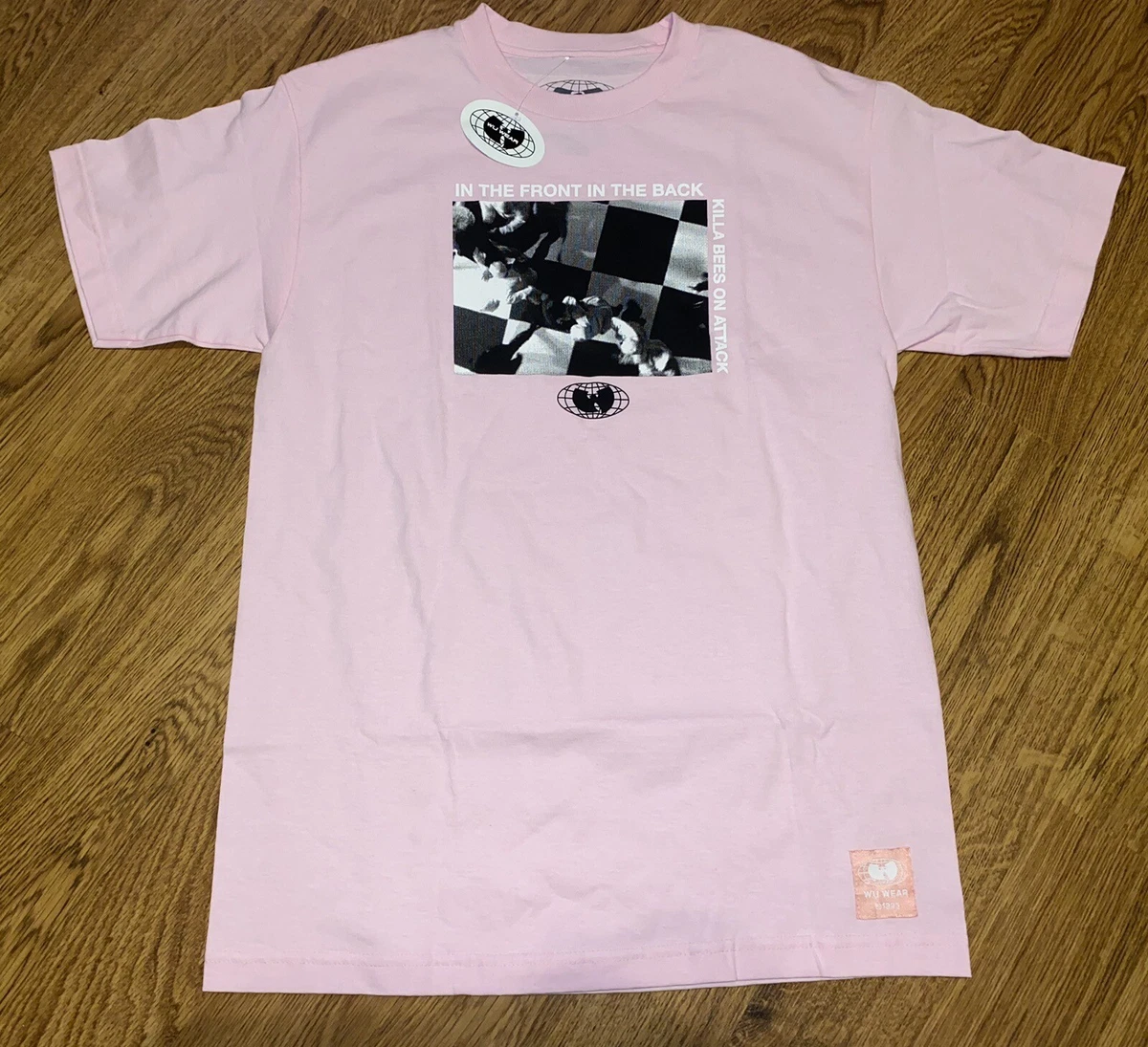 Pink wu cheap tang shirt