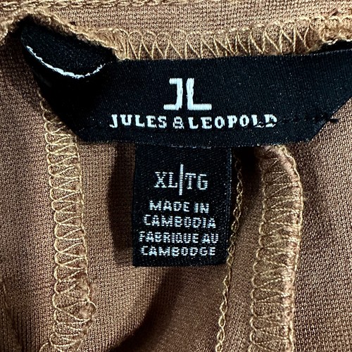 Jules and Leopold Ankle Pants Pull On Stretch Lt Brown W36 x L25 Womens Size XL - 第 3/7 張圖片