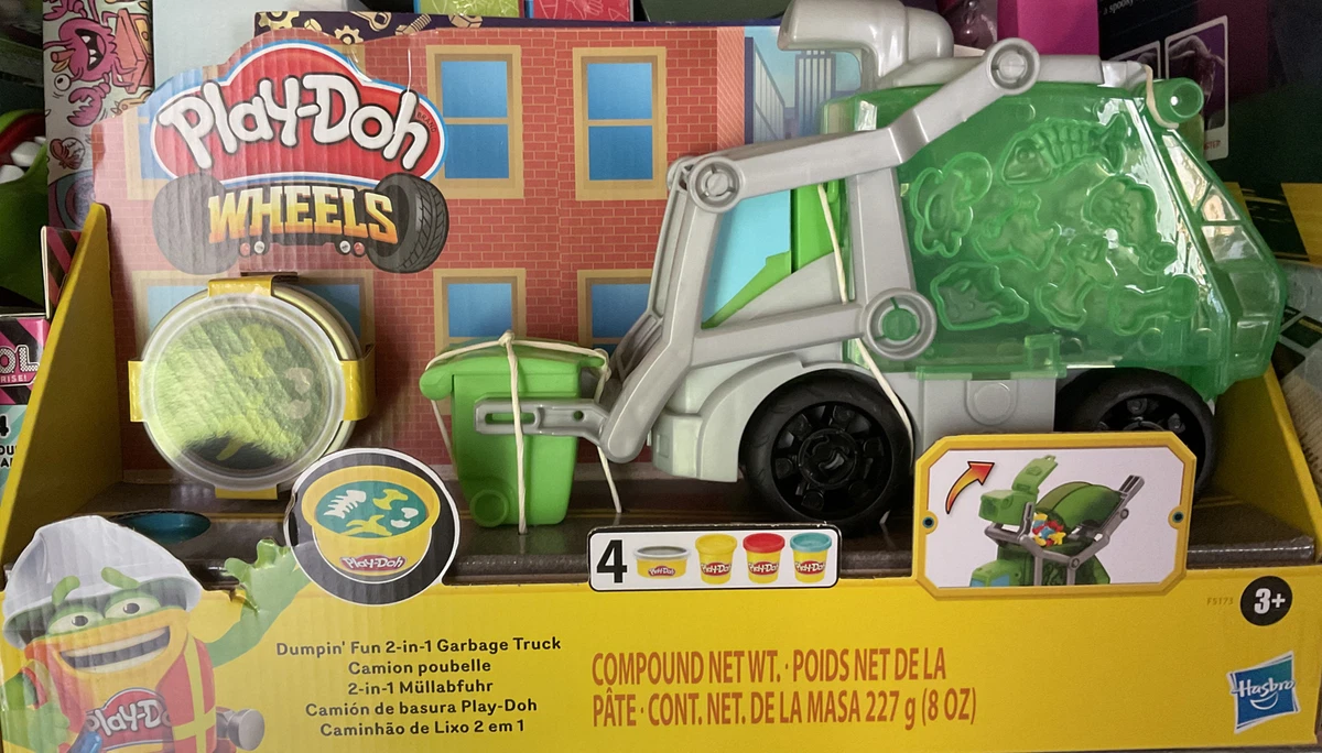 Play doh cheap trash truck