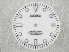 New REPLACEMENT GLOSSY WHITE DATE Dial for 7S26 / NH35 / NH36 / 4R35 / 4R36