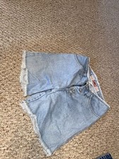 Vintage Hydraulic Jeans Shorts 7/8 90 s Button Fly